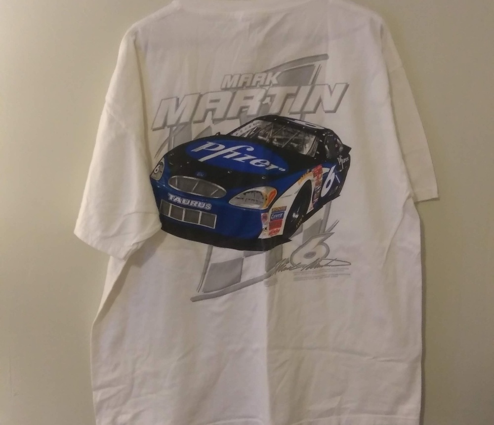 Chase Authentic 100% Cotton Mark Martin Racing Tee